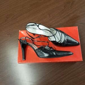 Charles Jourdan Leather Heels